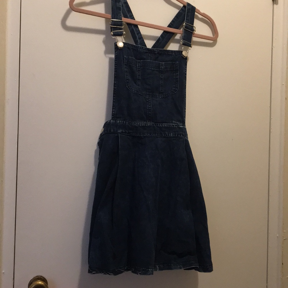 Topshop overall dress